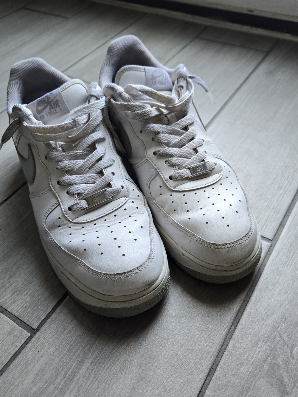 Nike Air Force 1 Low Men's Shoes - White Size 11